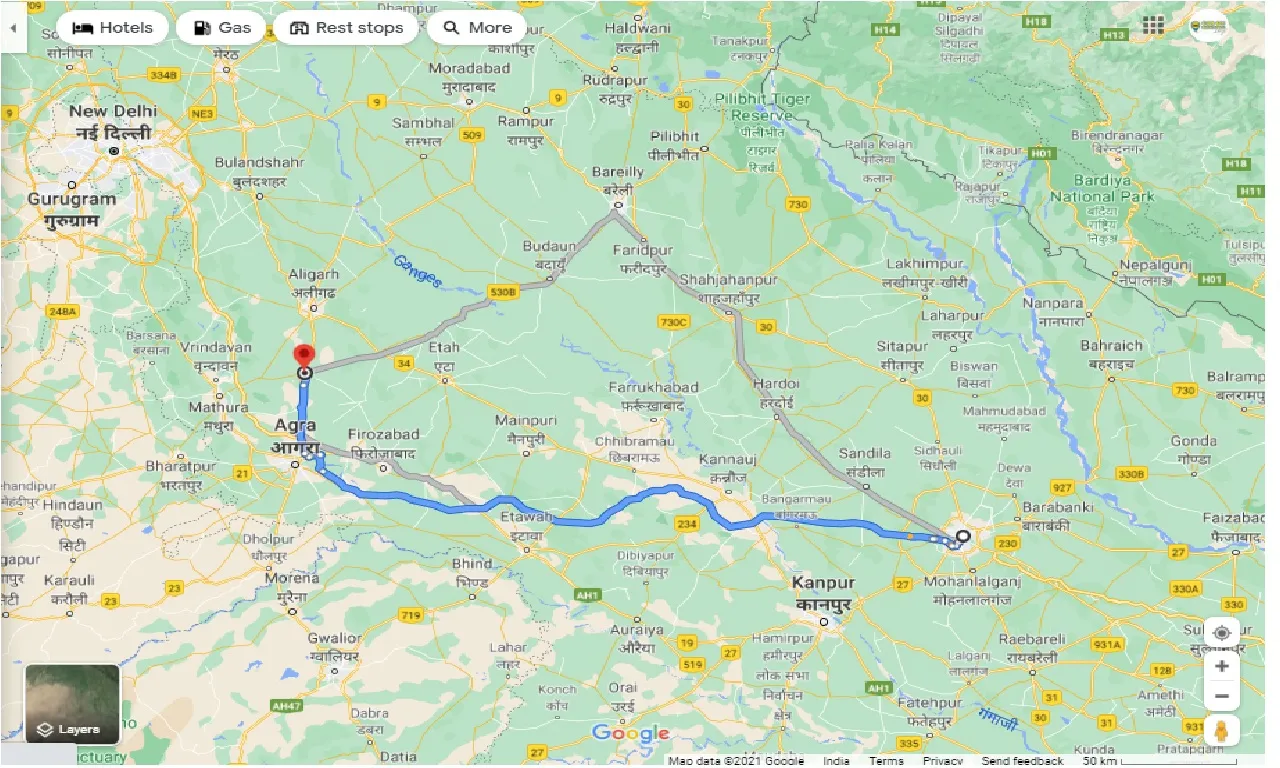 lucknow-to-hathras-round-trip