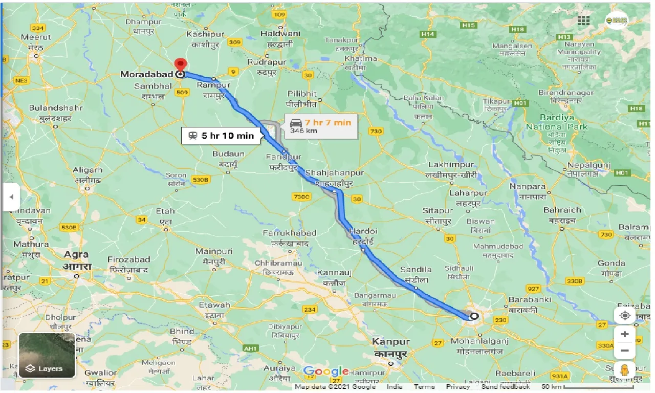 lucknow-to-moradabad-round-trip