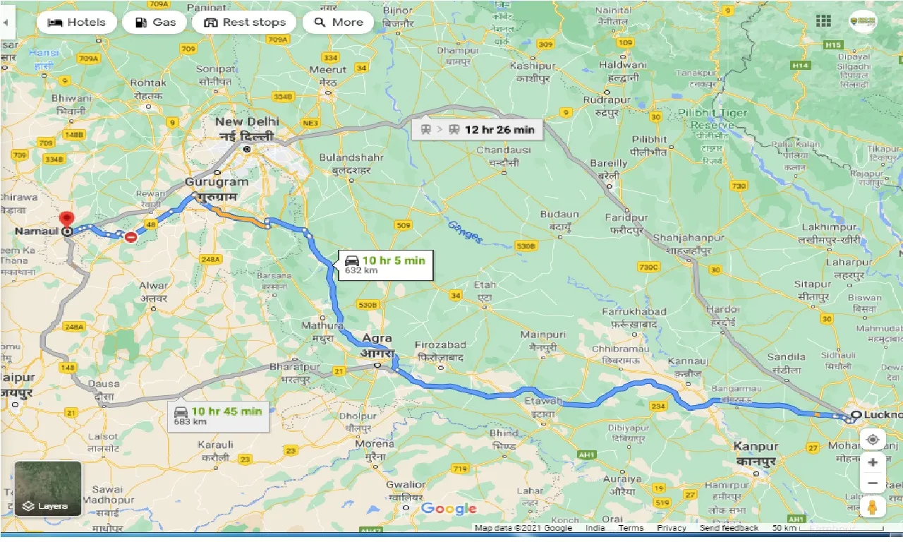 lucknow-to-narnaul-round-trip