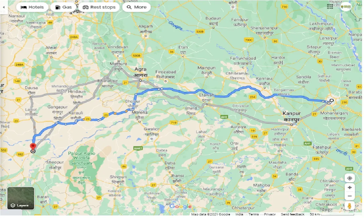 lucknow-to-sawai-madhopur-one-way