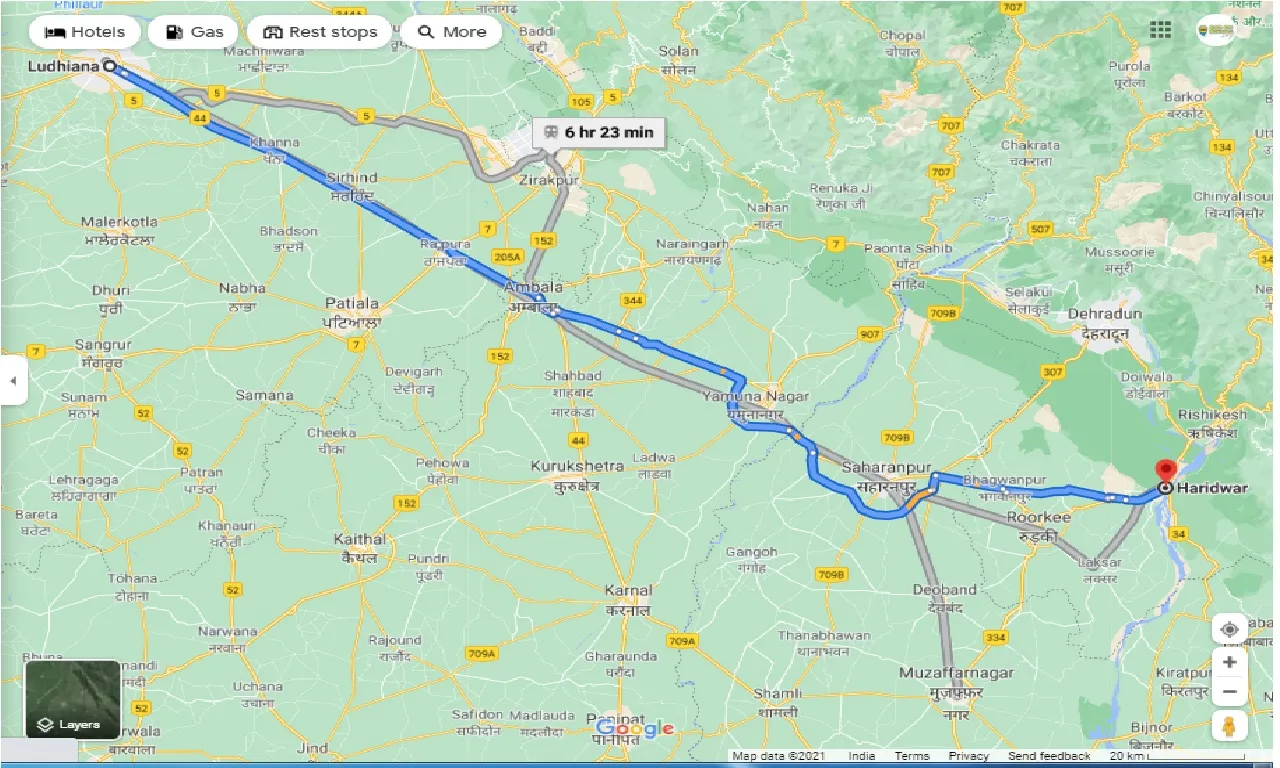 ludhiana-to-haridwar-round-trip