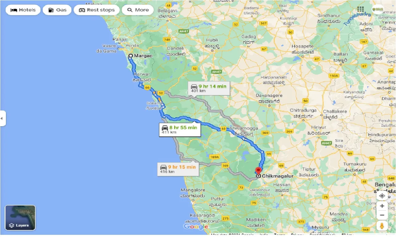 madgaon-to-chikmagalur-round-trip