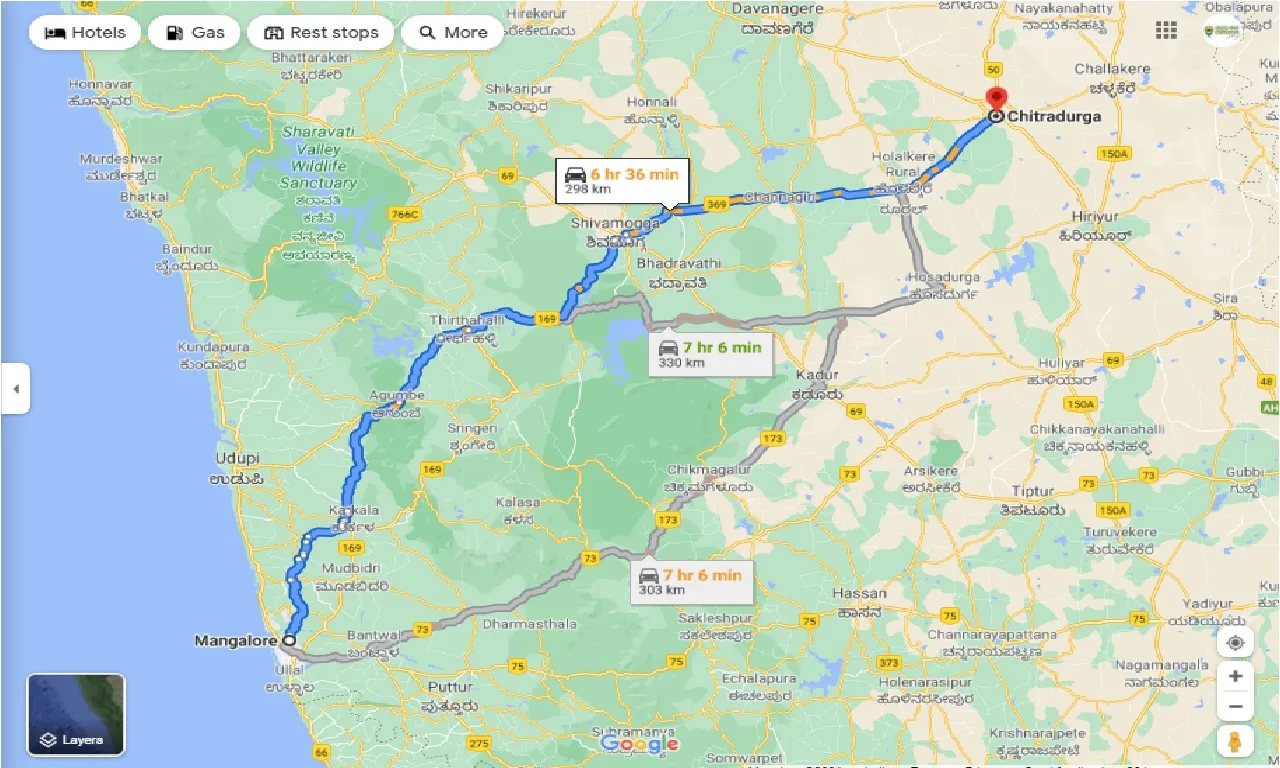 mangalore-to-chitradurga-round-trip