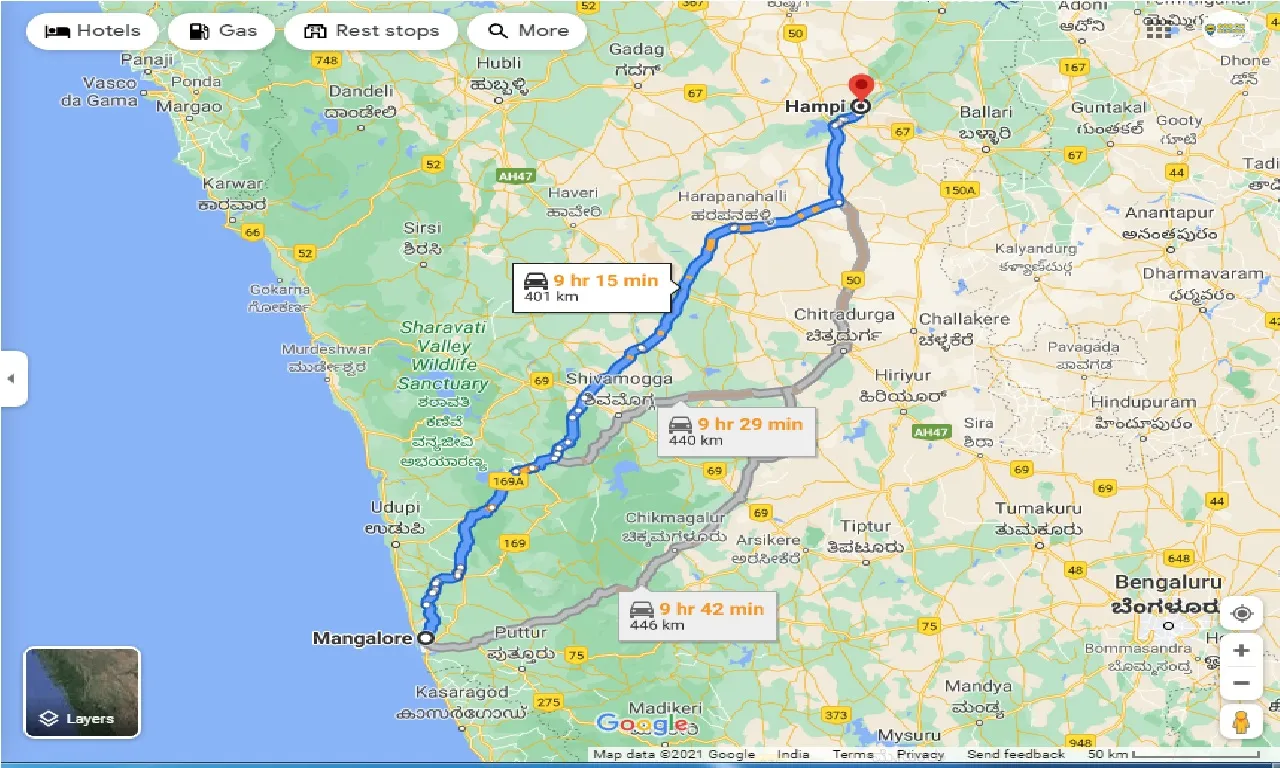 mangalore-to-hampi-one-way