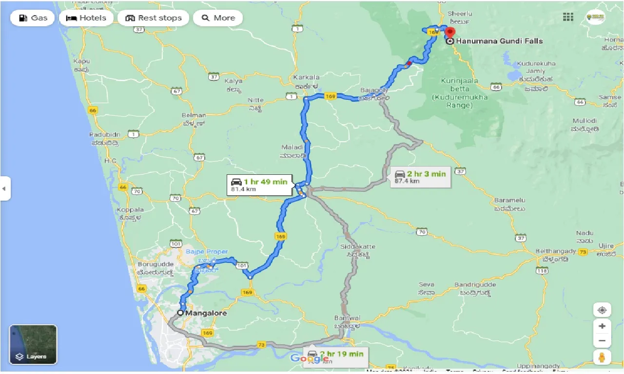 mangalore-to-hanumangundi-falls-one-way