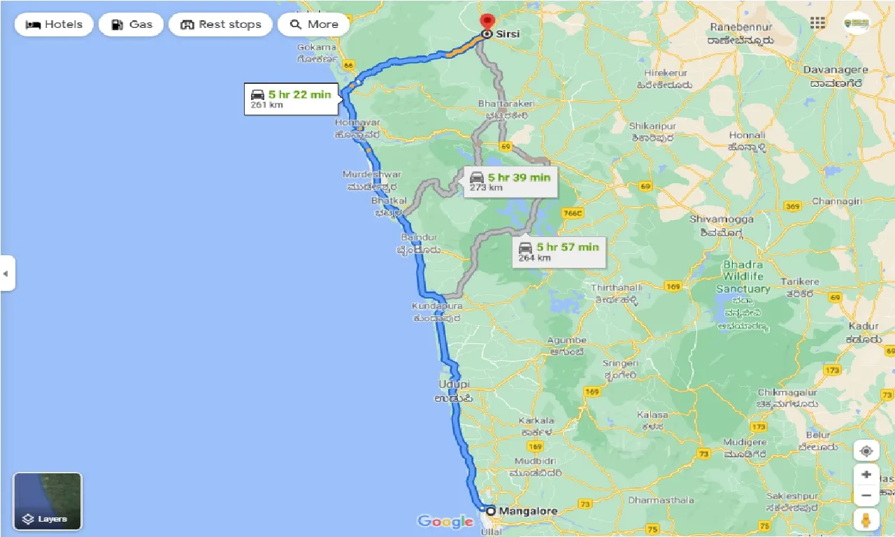 mangalore-to-sirsi-one-way