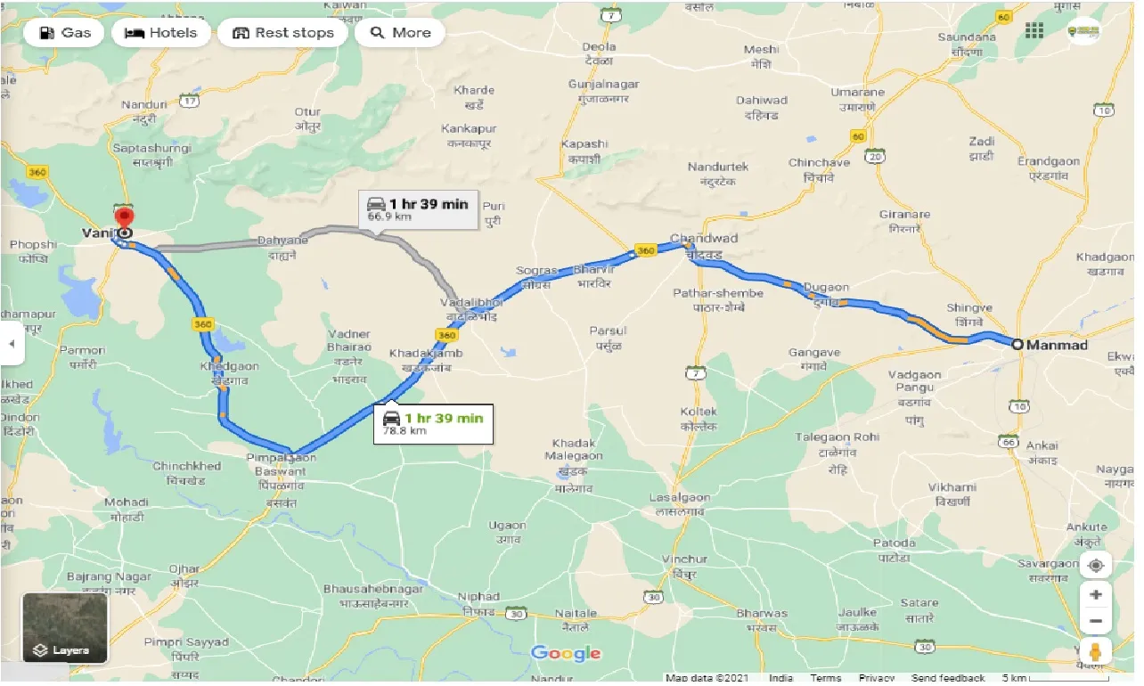 manmad-to-vani-nasik-round-trip