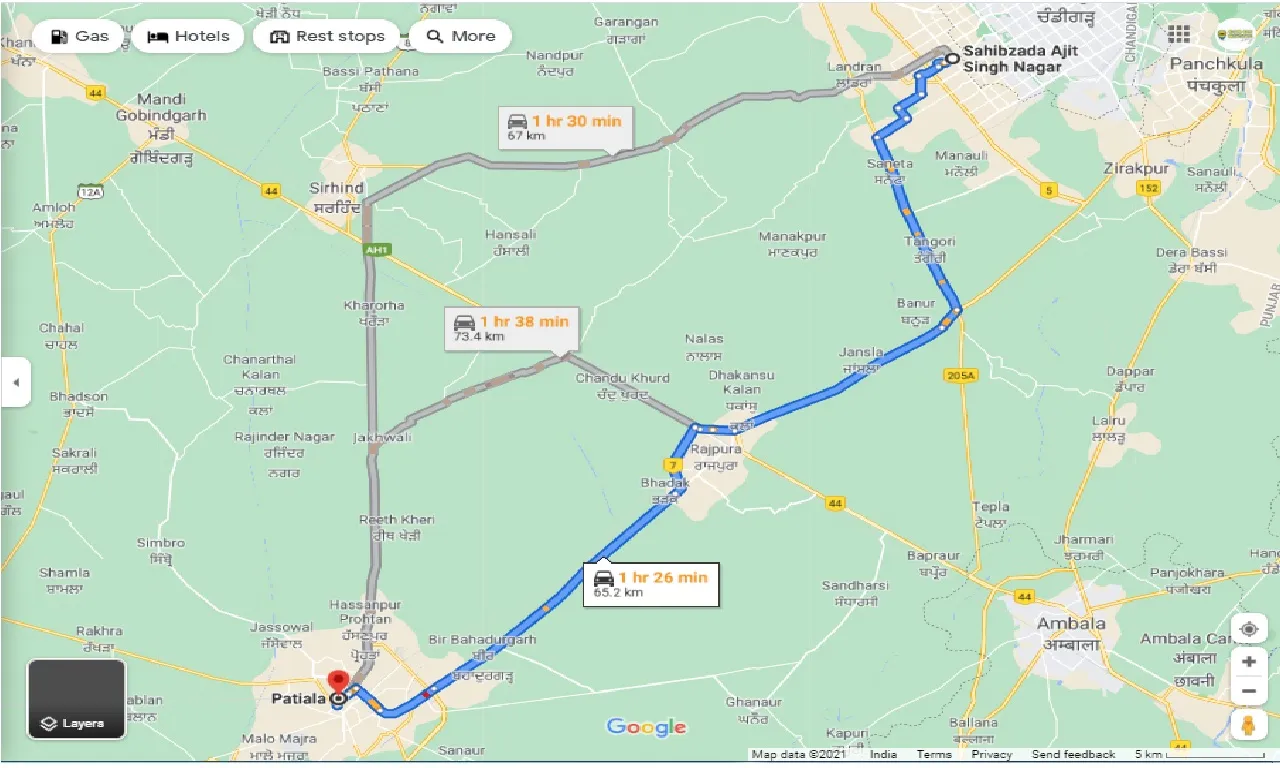 mohali-to-patiala-round-trip