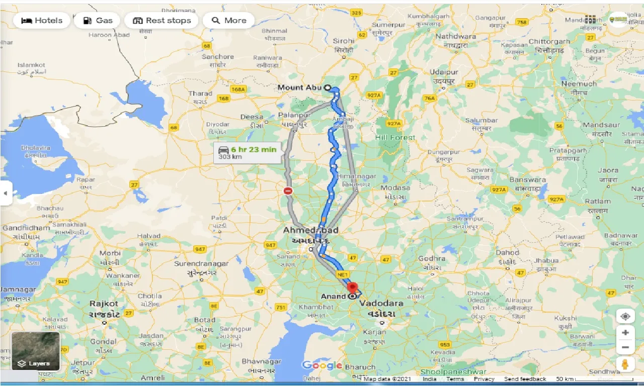 mount-abu-to-anand-one-way