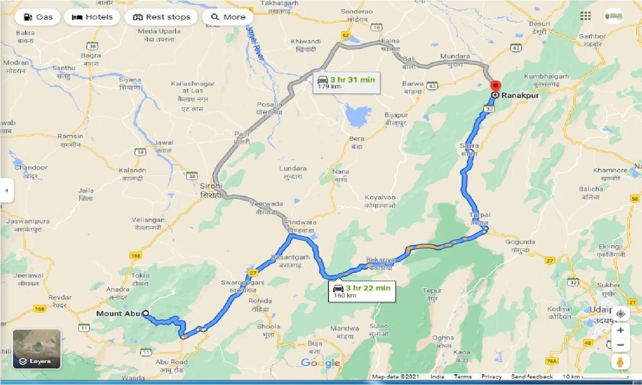 mount-abu-to-ranakpur-one-way