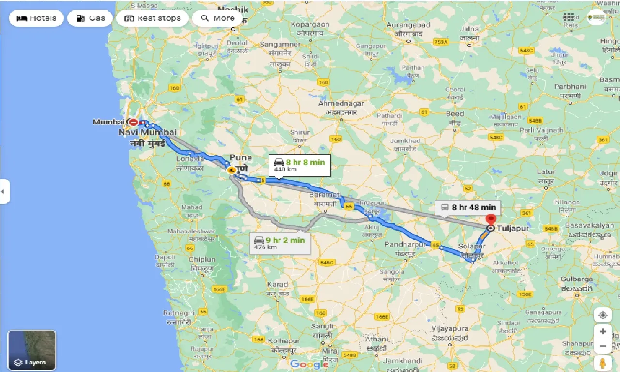 mumbai-to-tuljapur-round-trip