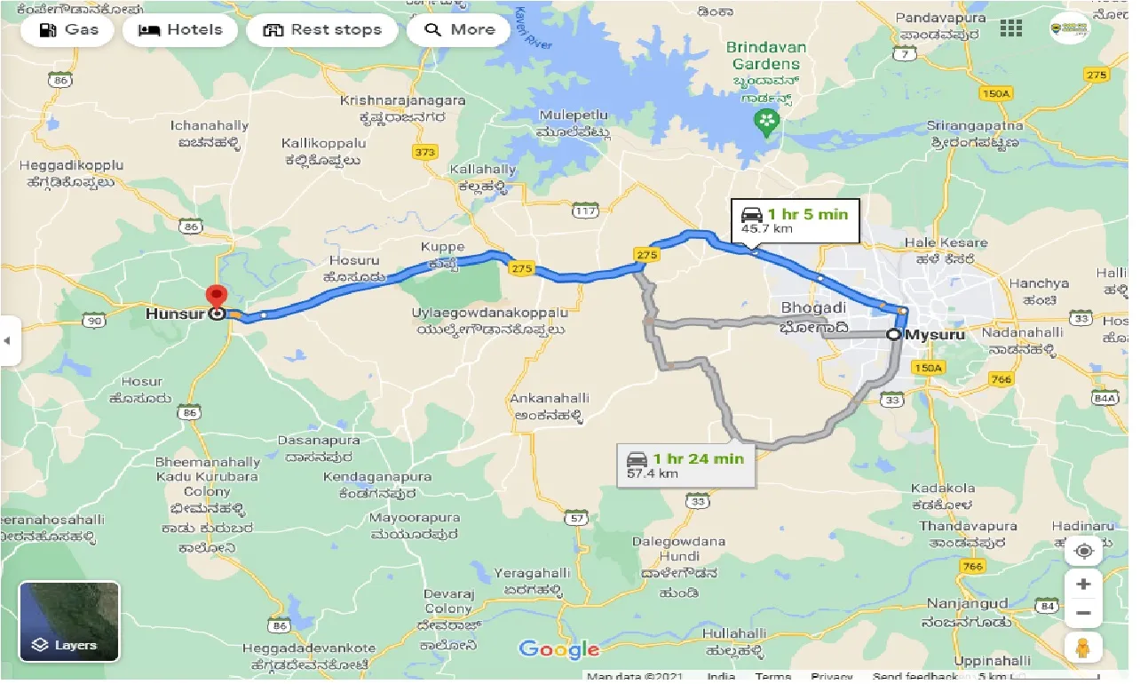 mysore-to-hunsur-one-way