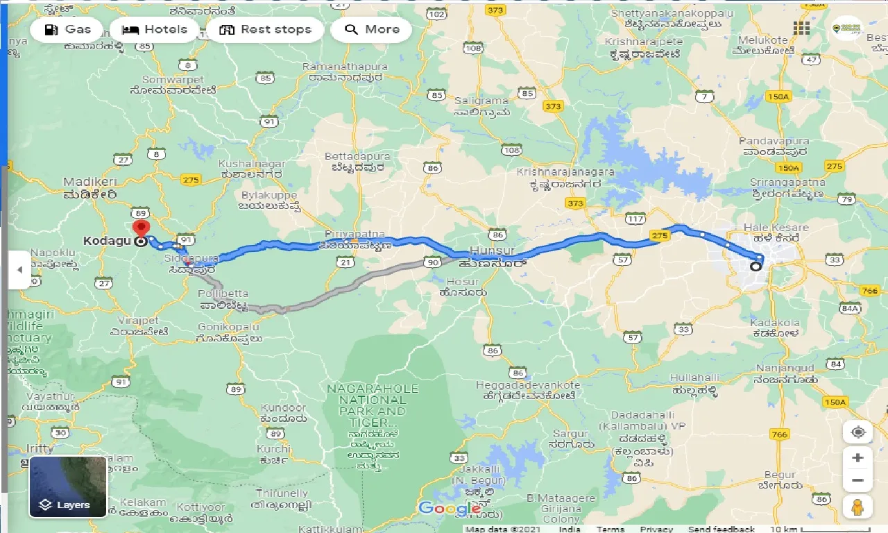 mysore-to-kodagu-one-way