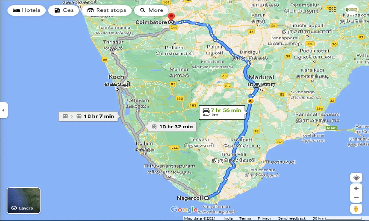 nagercoil-to-coimbatore-one-way