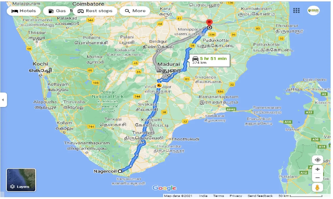 nagercoil-to-trichy-outstation