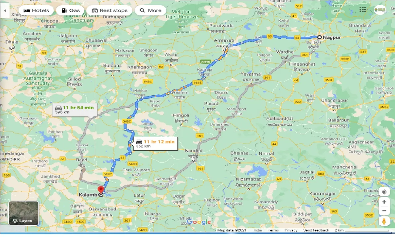 nagpur-to-kalamb-round-trip