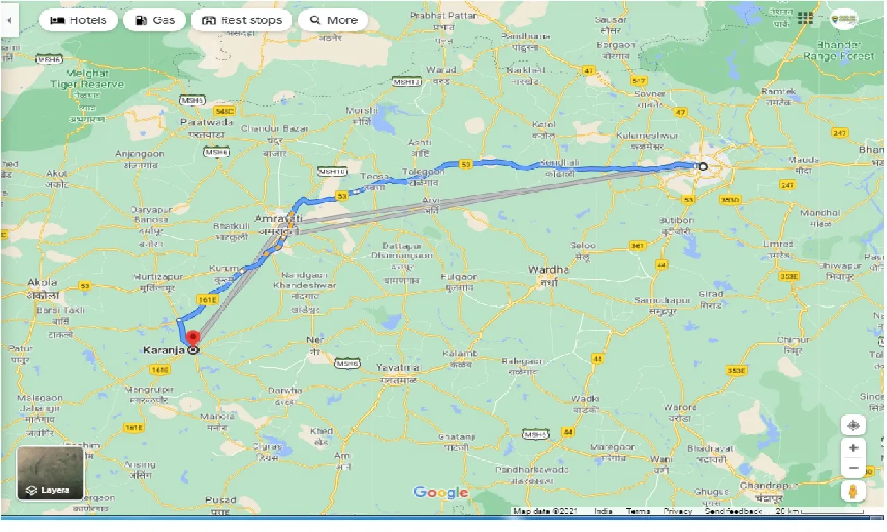 nagpur-to-karanja-round-trip