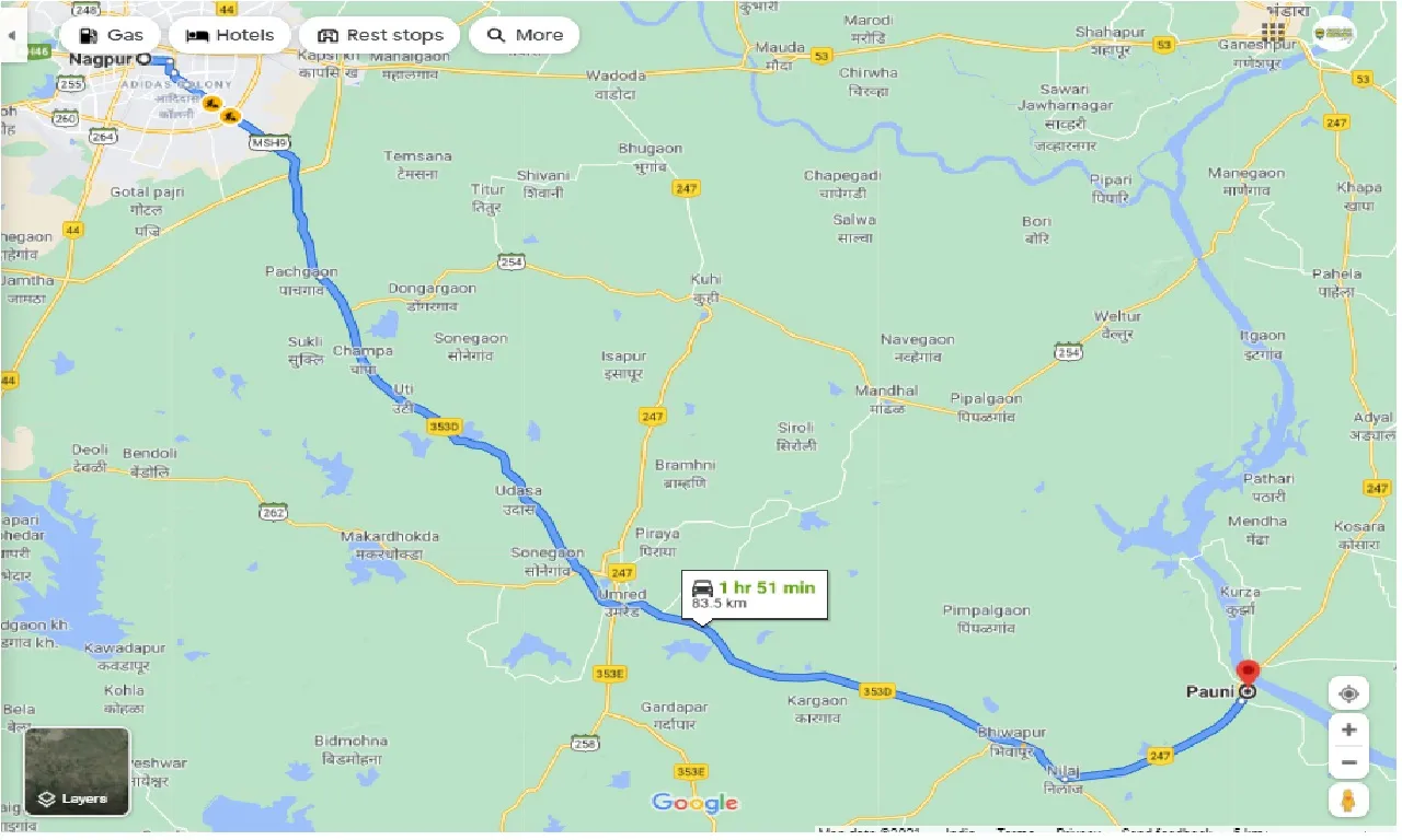 nagpur-to-pauni-round-trip