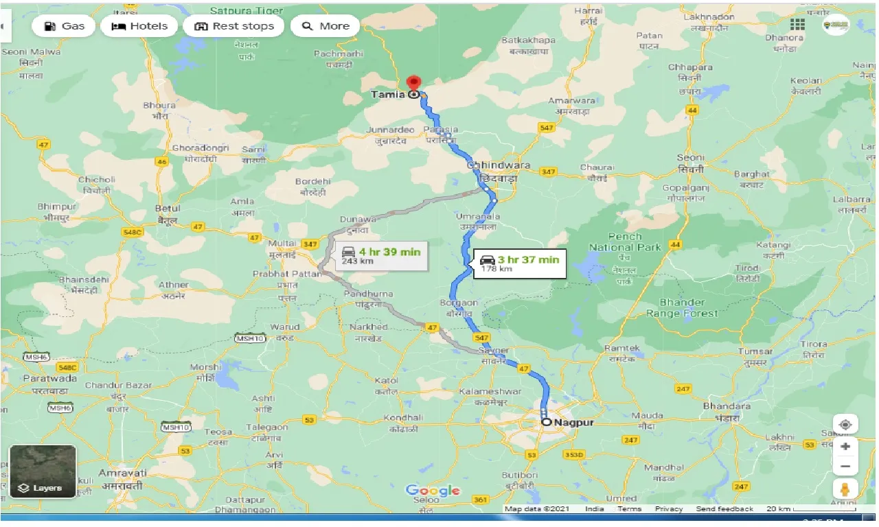 nagpur-to-tamia-round-trip