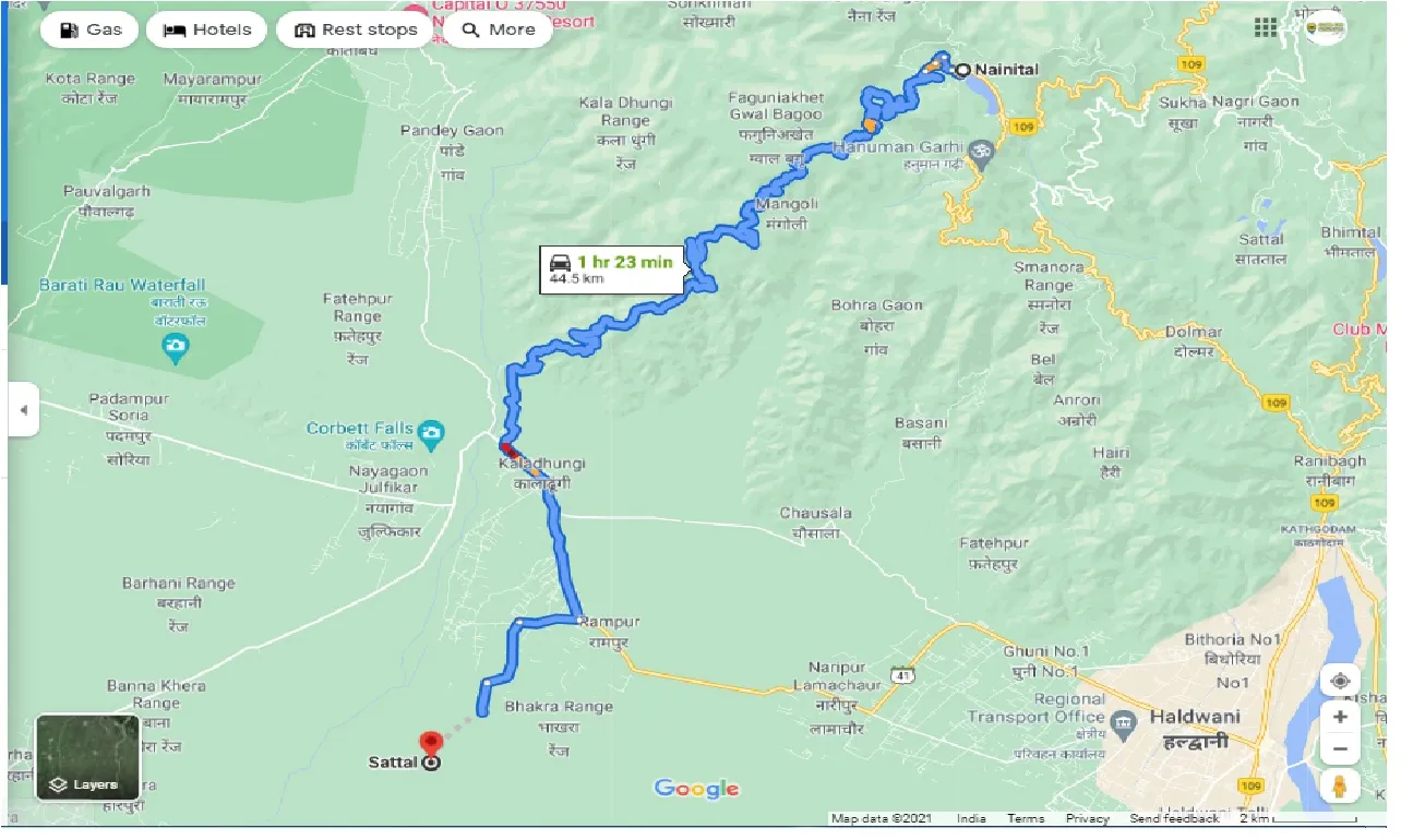 nainital-to-sattal-round-trip