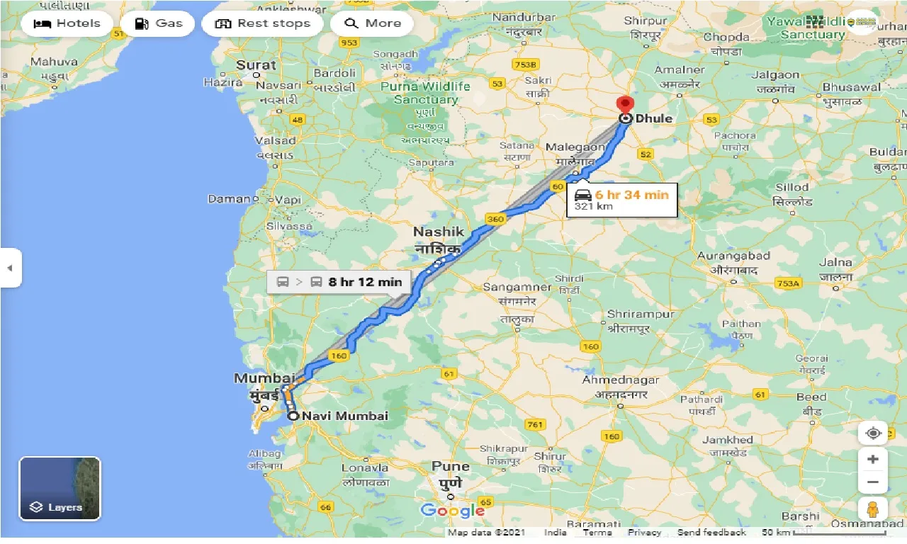 navi-mumbai-to-dhule-one-way