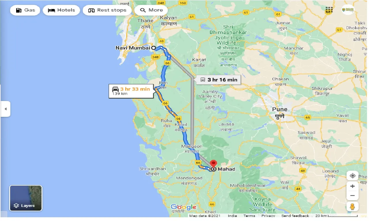 navi-mumbai-to-mahad-one-way
