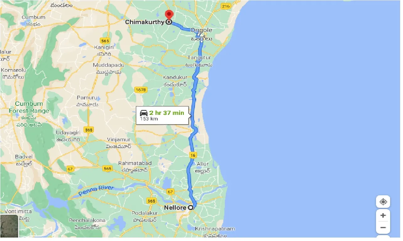 nellore-to-chimakurthy-taxi