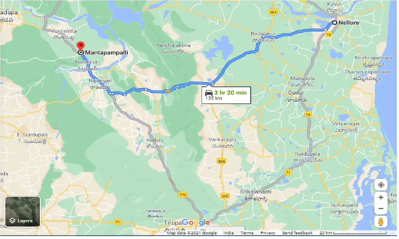 nellore-to-mantapampalli-one-way