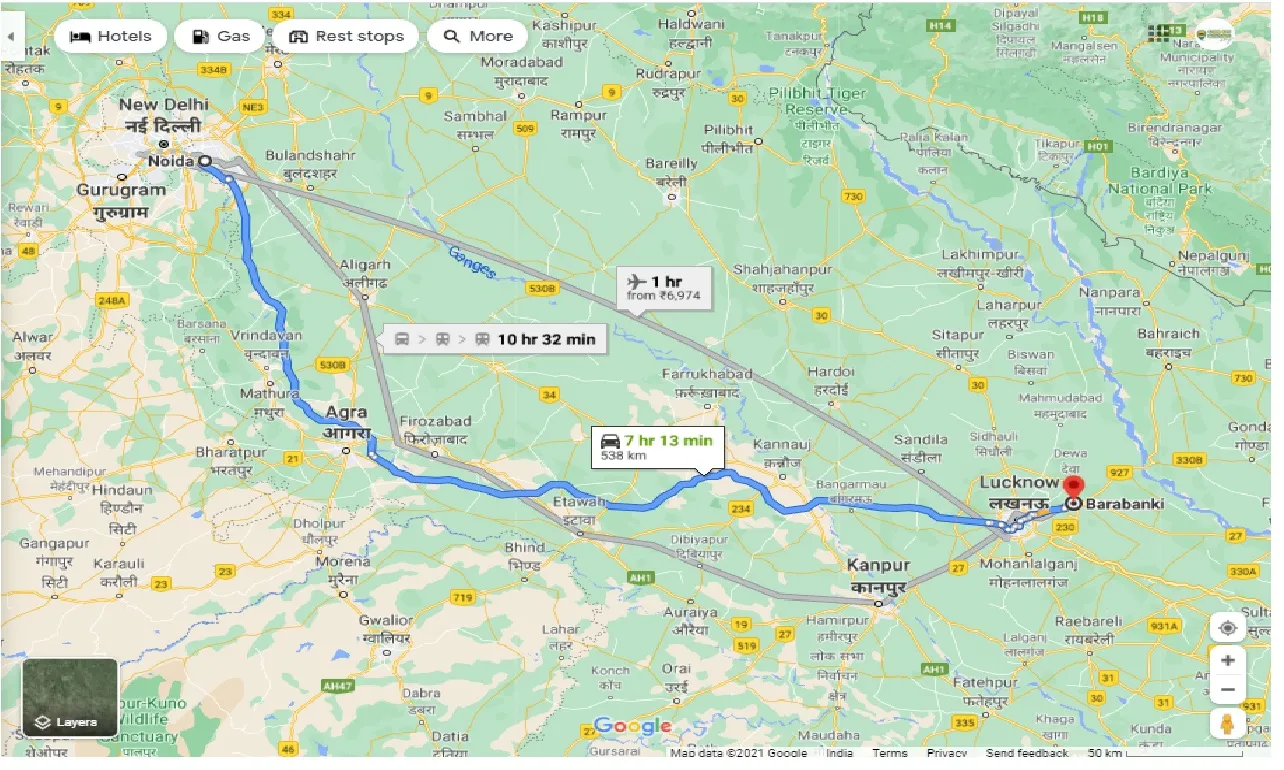 noida-to-barabanki-round-trip