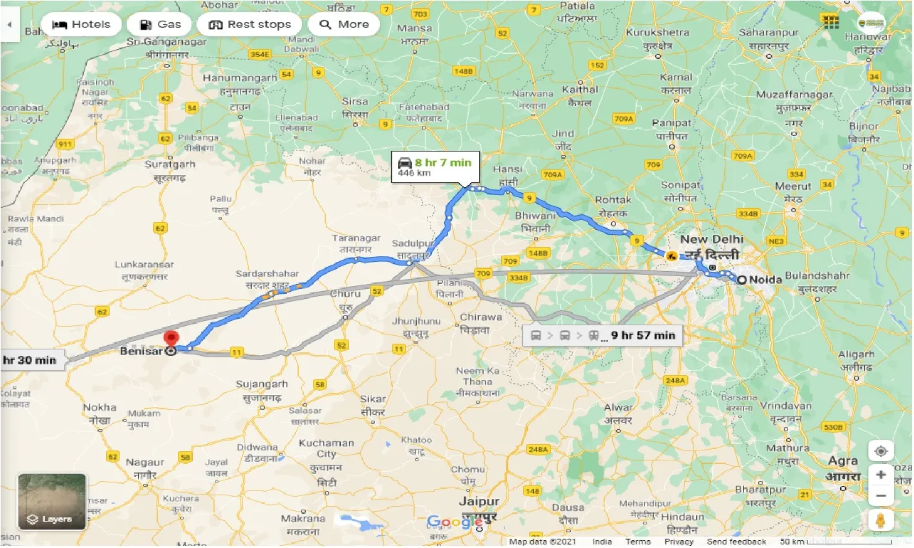 noida-to-benisar-round-trip