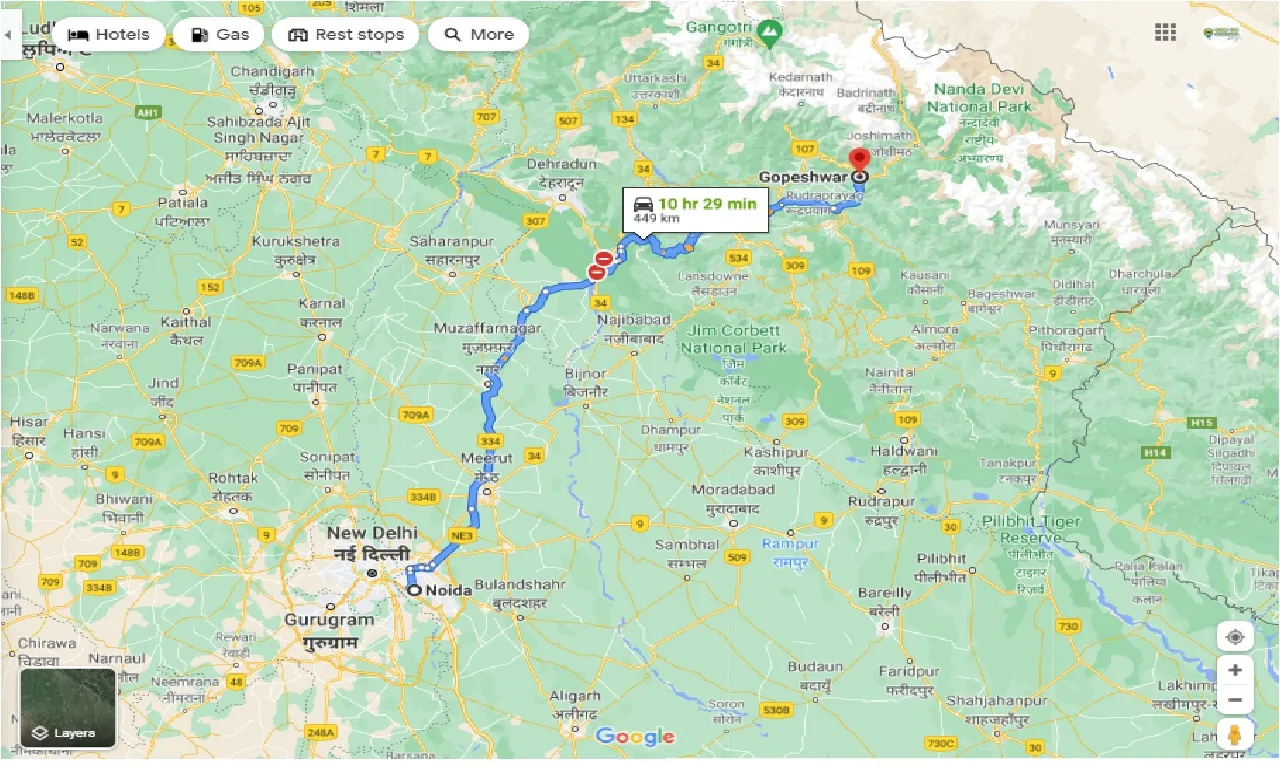 noida-to-chamoli-gopeshwar-round-trip