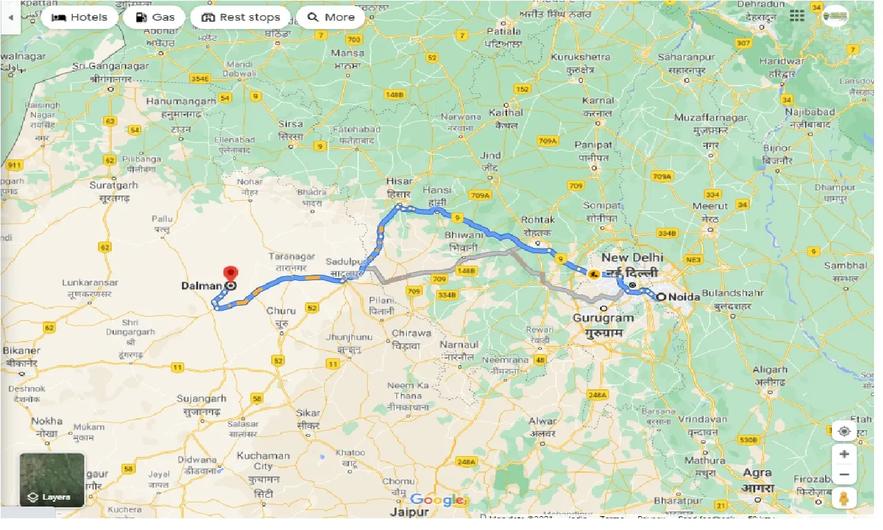 noida-to-dalman-round-trip