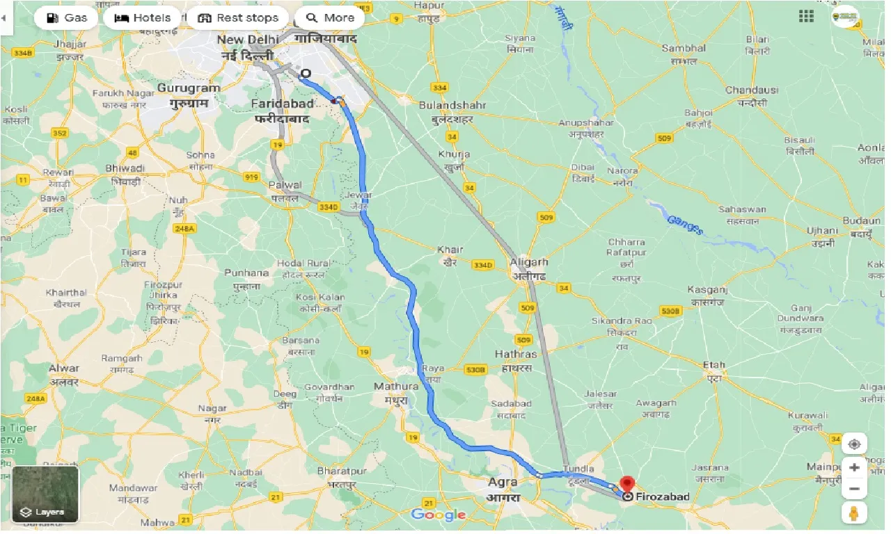 noida-to-firozabad-one-way