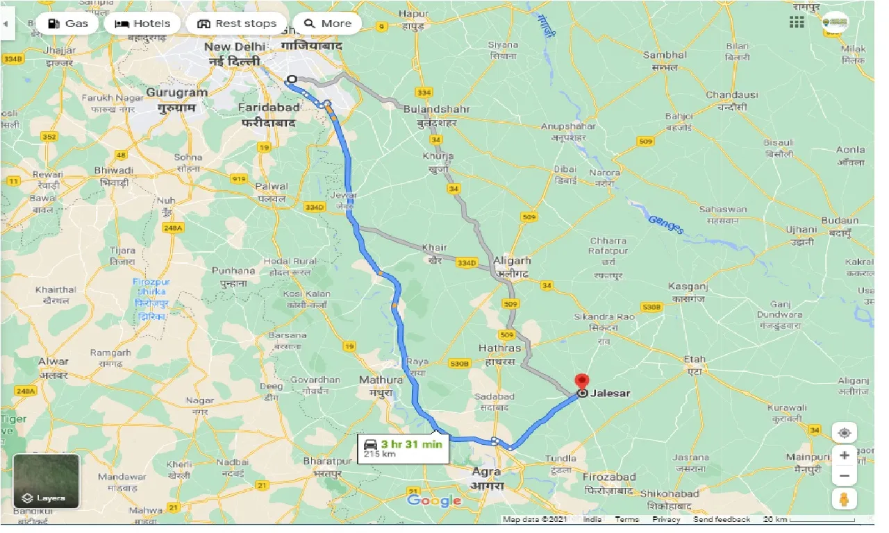 noida-to-jalesar-round-trip