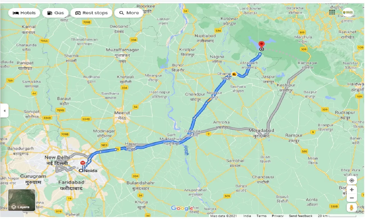 noida-to-jim-corbett-national-park-one-way