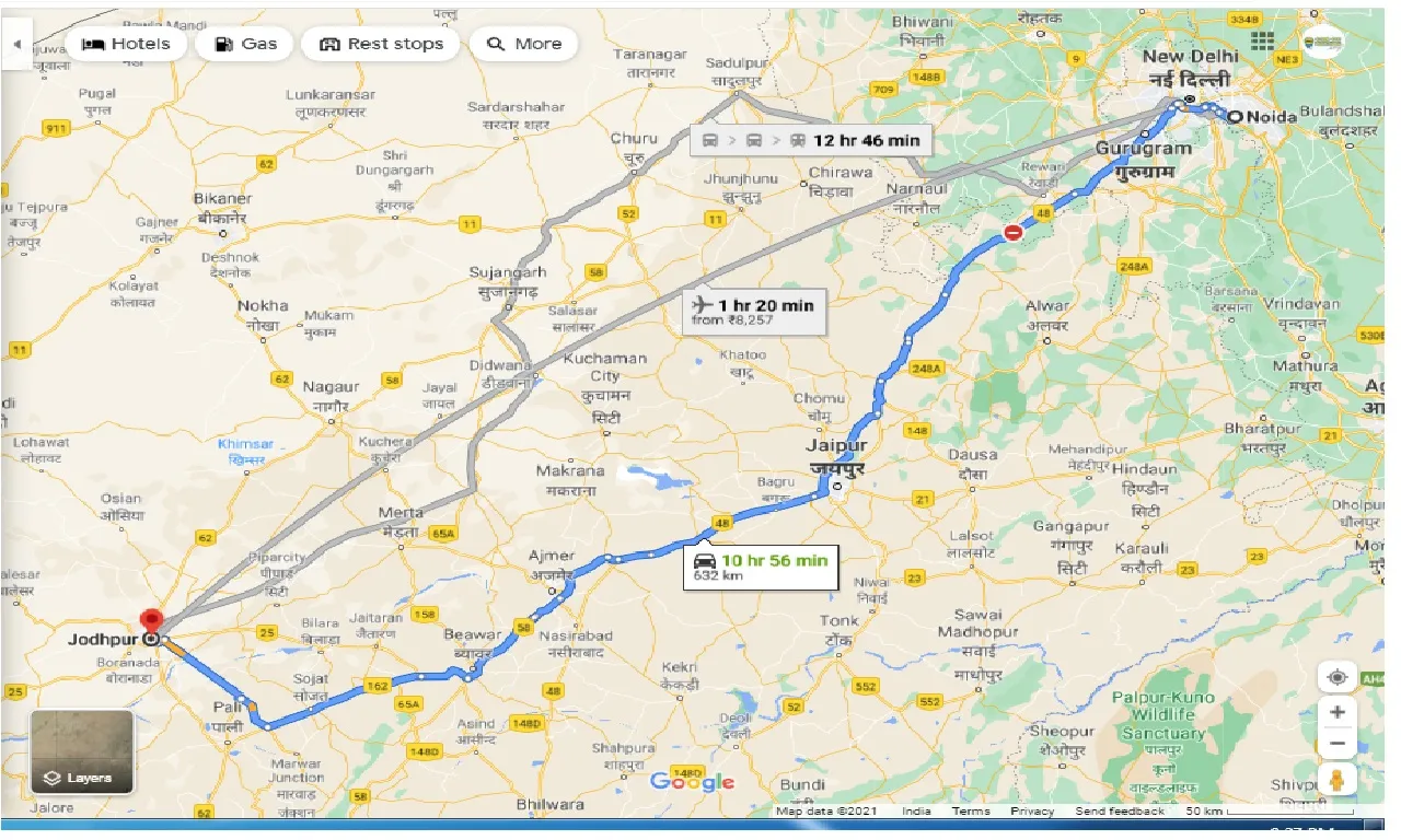 noida-to-jodhpur-round-trip