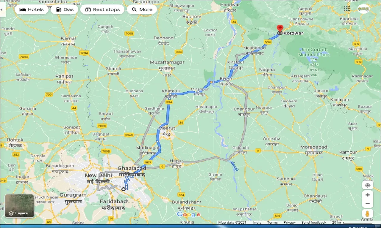 noida-to-kotdwar-round-trip