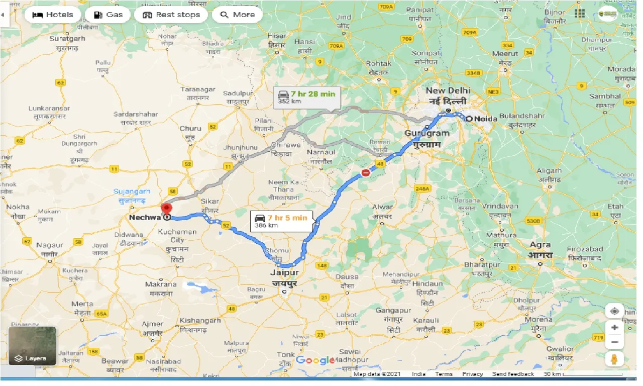 noida-to-nechwa-one-way