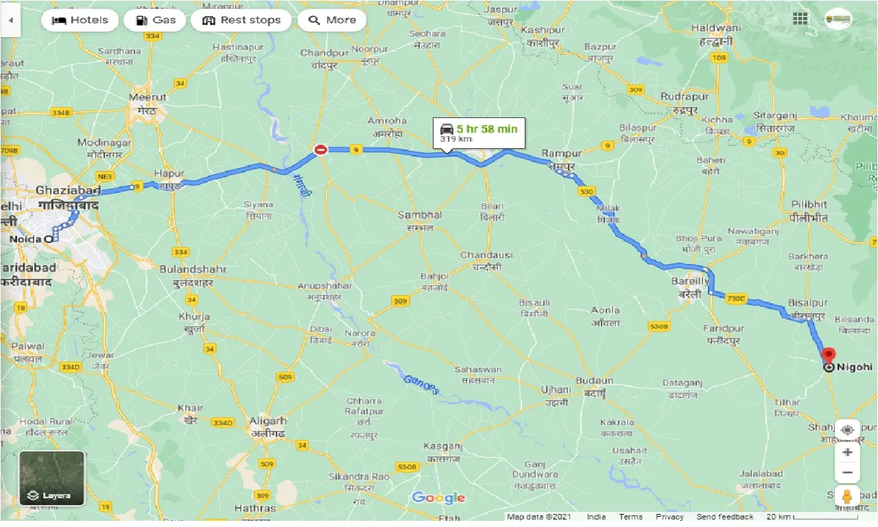 noida-to-nigohi-round-trip