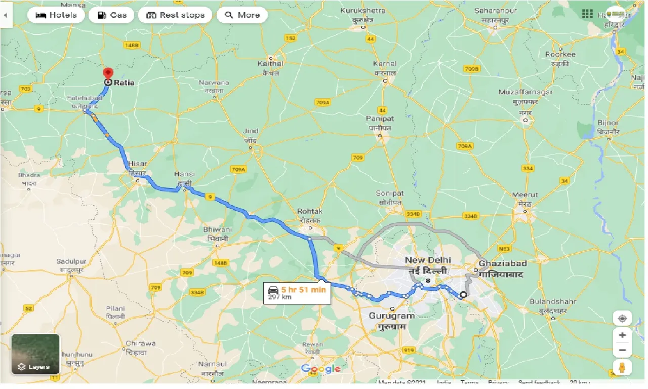 noida-to-ratia-round-trip