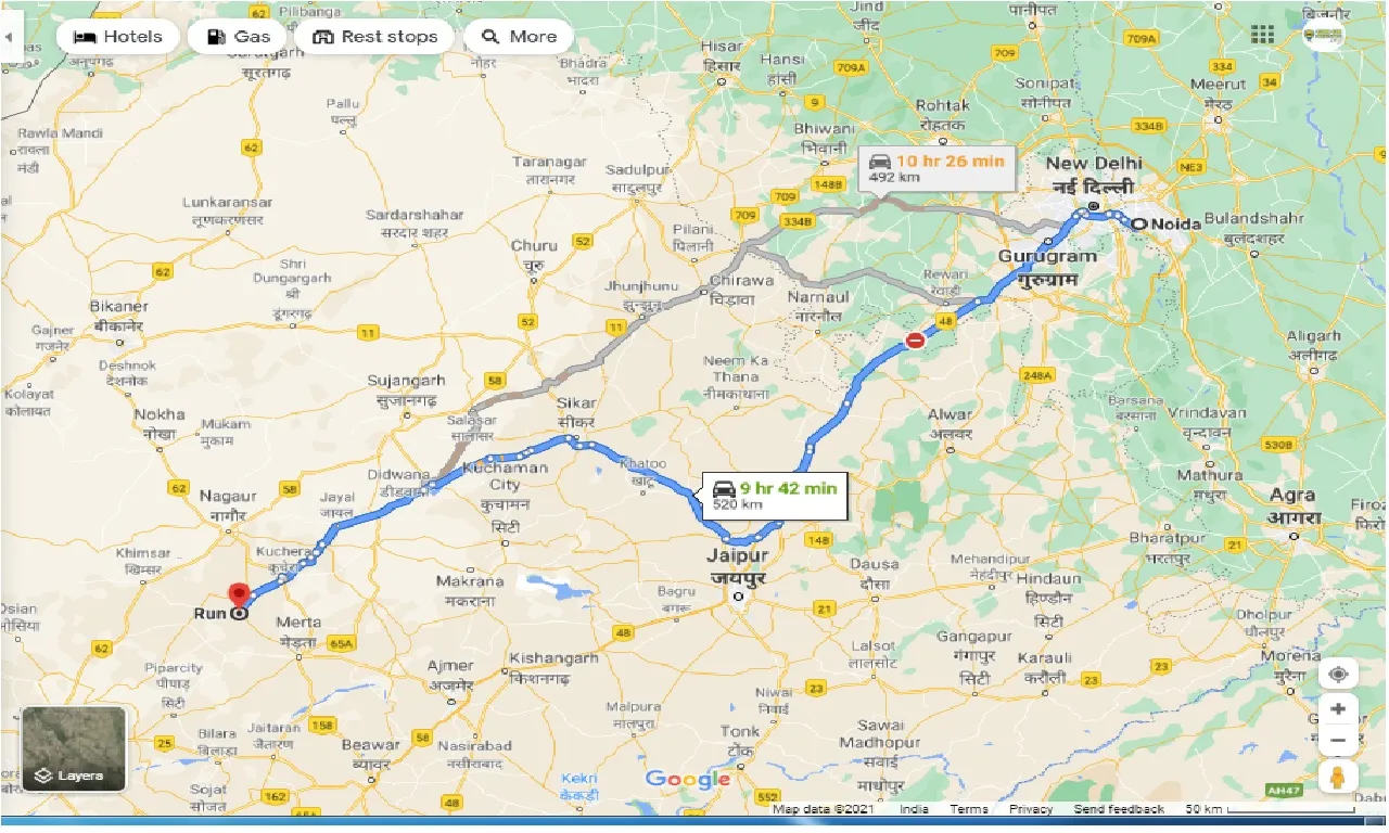 noida-to-run-round-trip