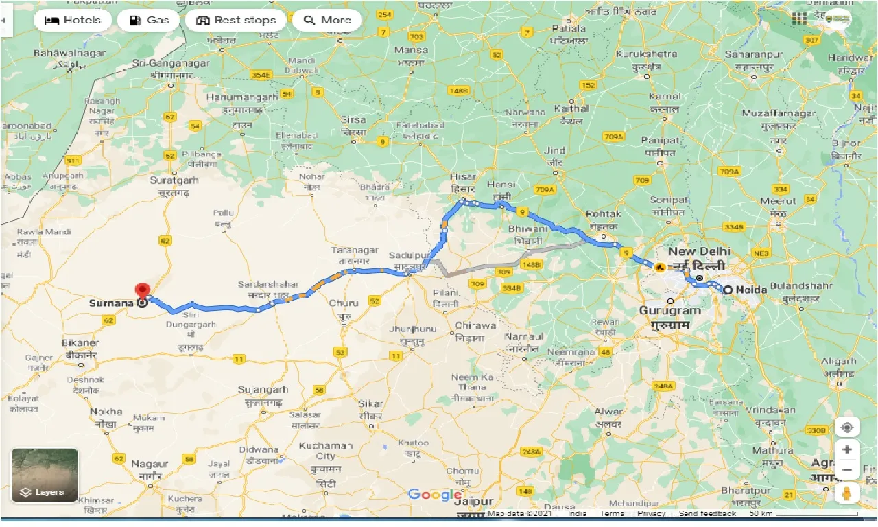 noida-to-surnana-one-way