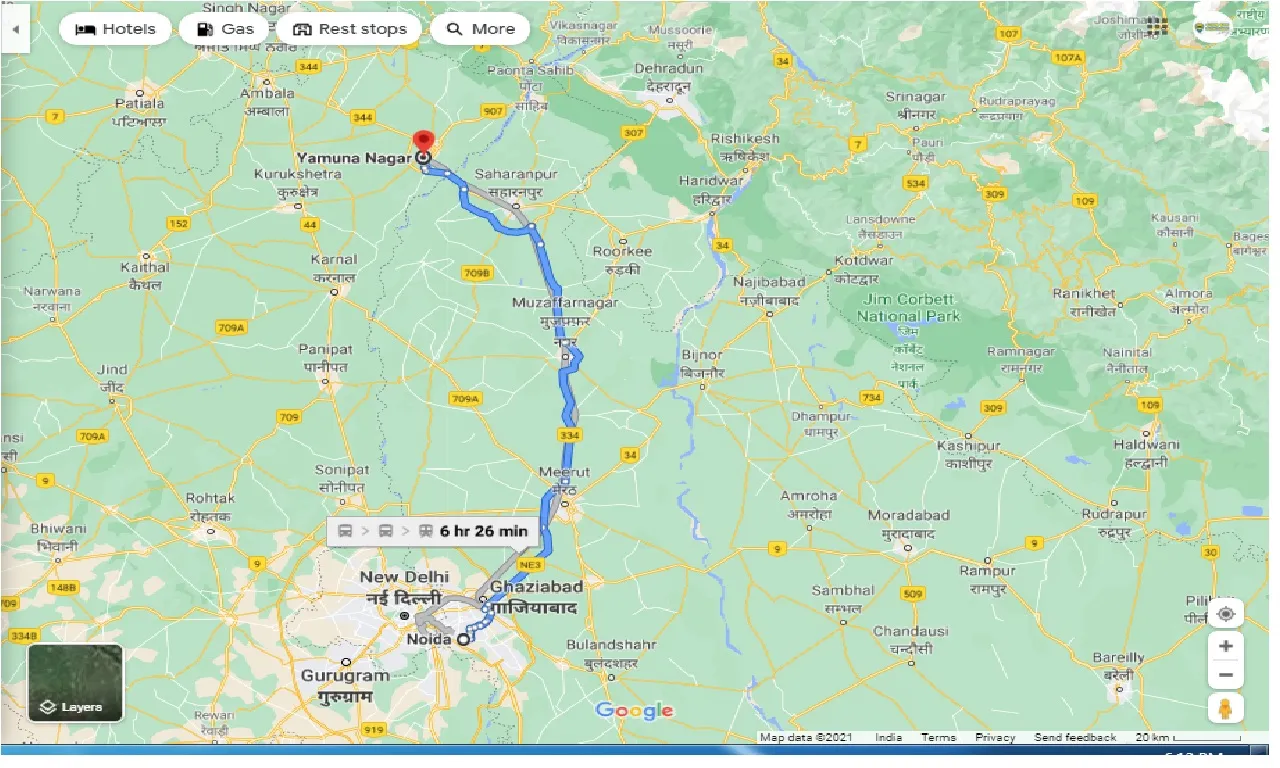 noida-to-yamuna-nagar-round-trip