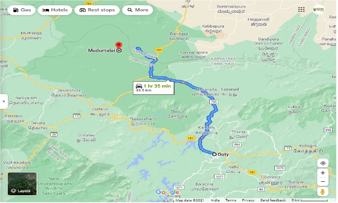 ooty-to-mudumalai-outstation