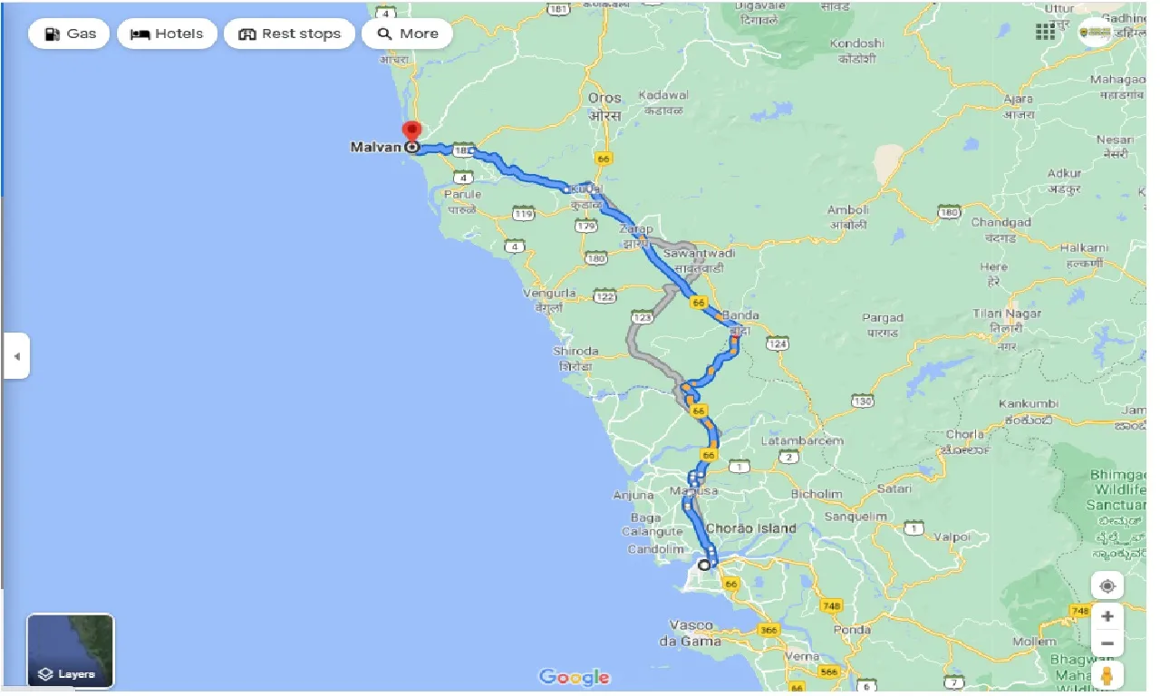 panjim-to-malvan-round-trip