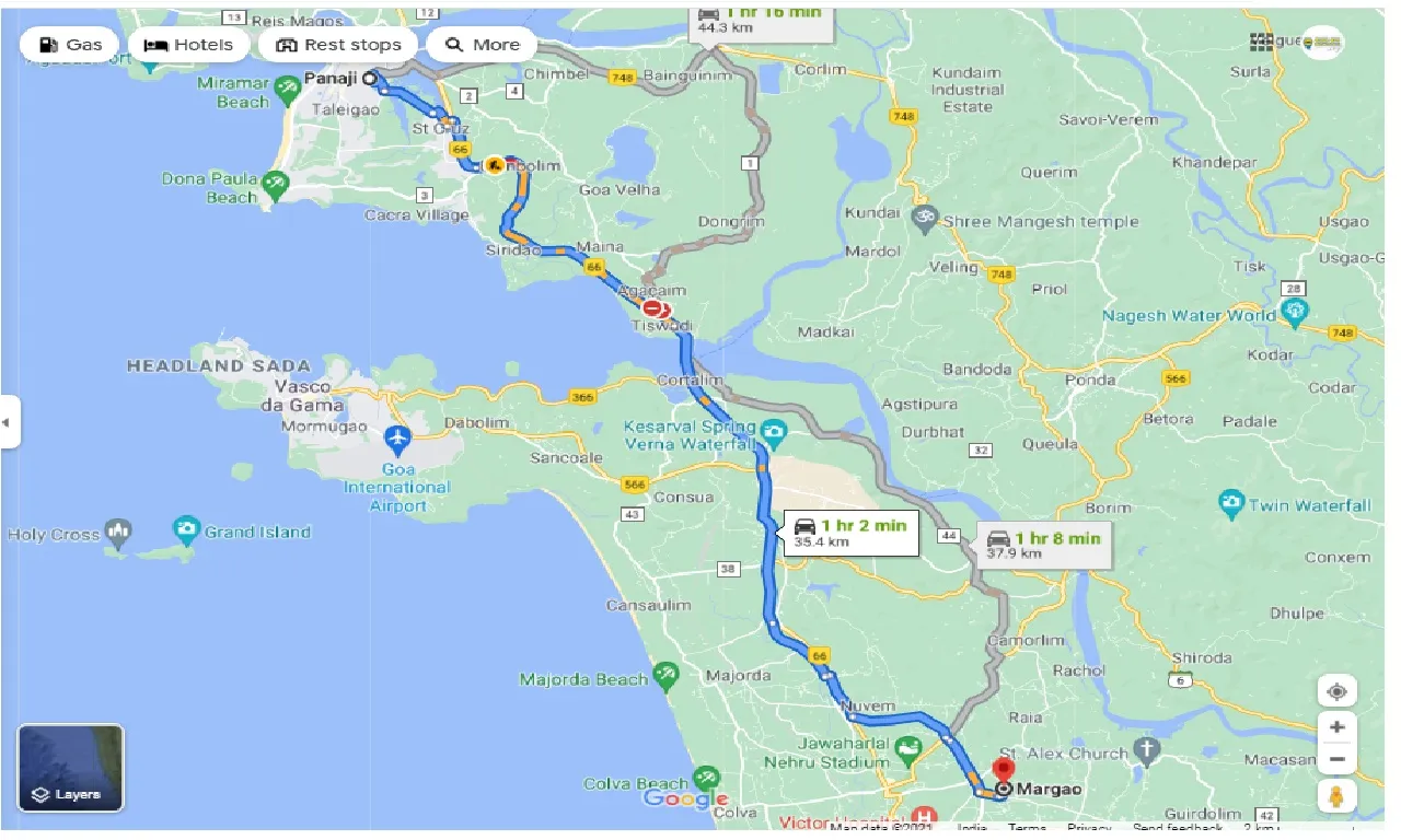 panjim-to-margao-one-way