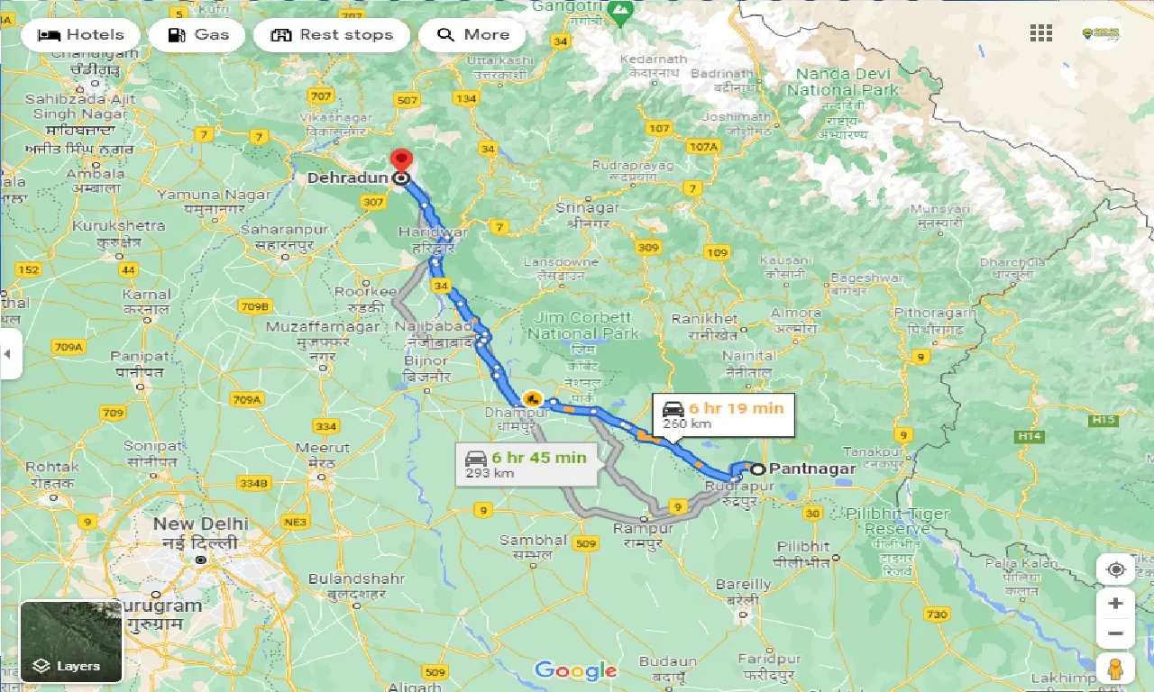 pantnagar-to-dehradun-one-way