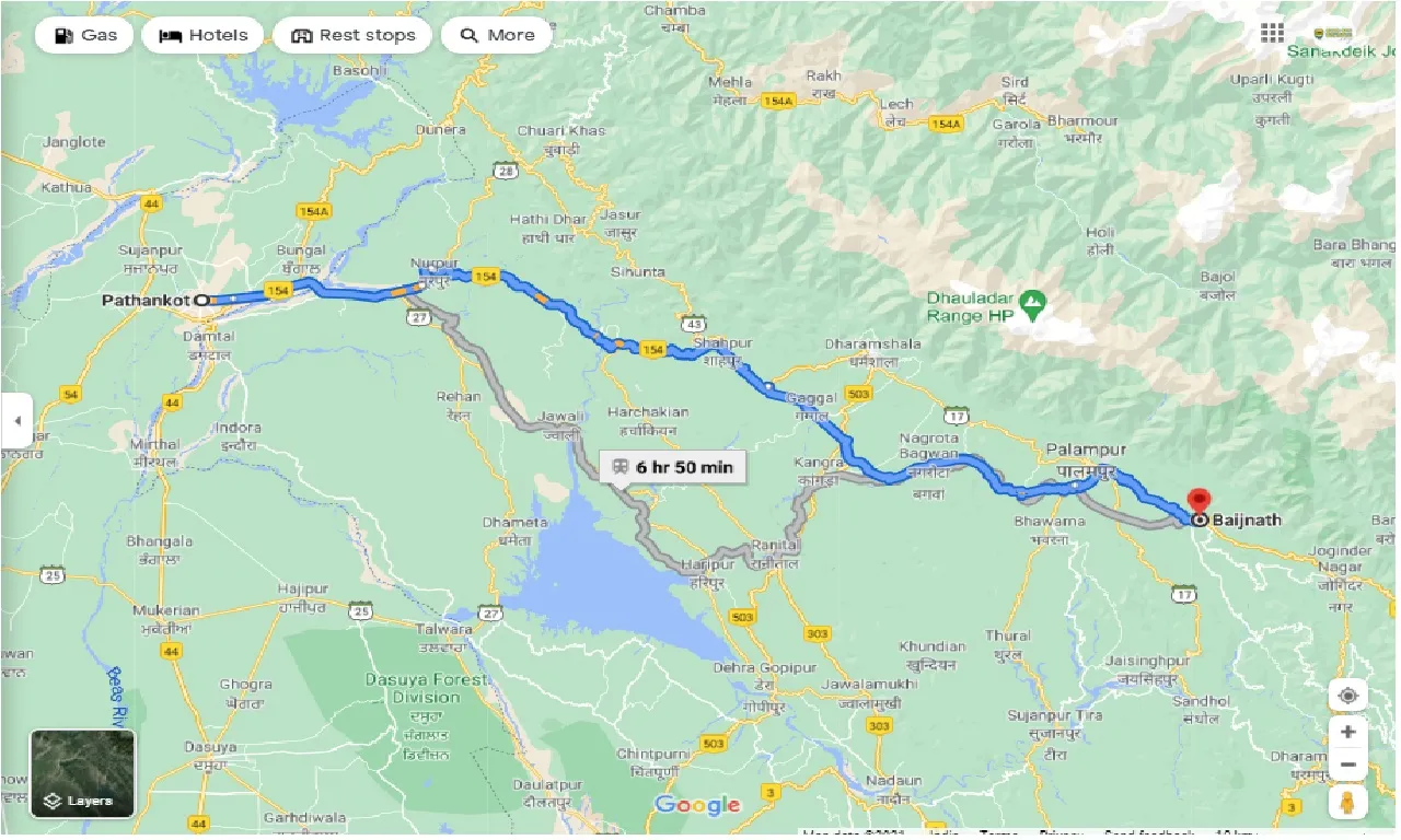 pathankot-to-baijnath-one-way