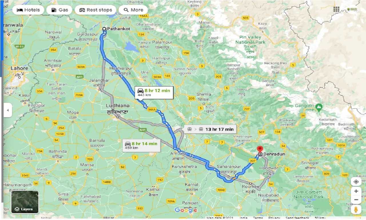 pathankot-to-dehradun-round-trip