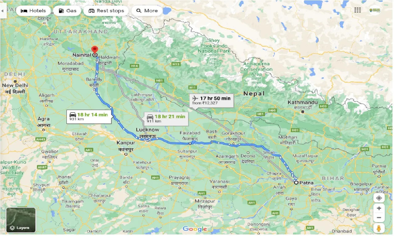 patna-to-nainital-round-trip